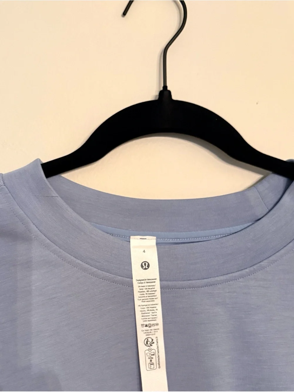lululemon athletica Cropped Crew Sweatshirt in Dusty Lilac